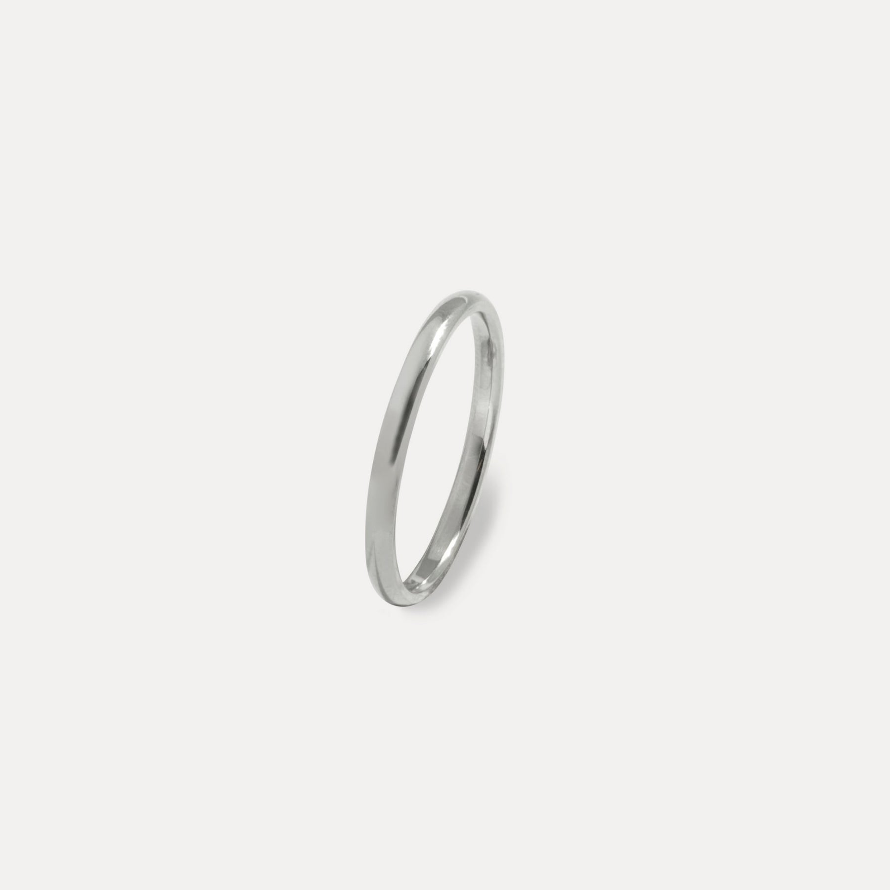 Micro Band Ring - Silver