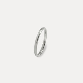 Micro Band Ring - Silver