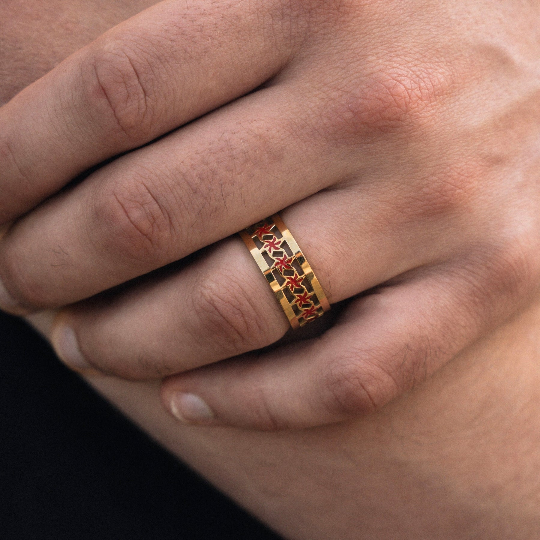 Origin Ring Red - Gold