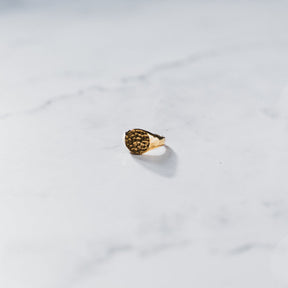 Hammered Signet - Gold