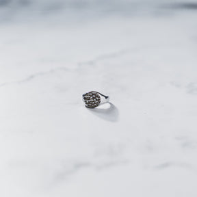 Hammered Signet - Silver