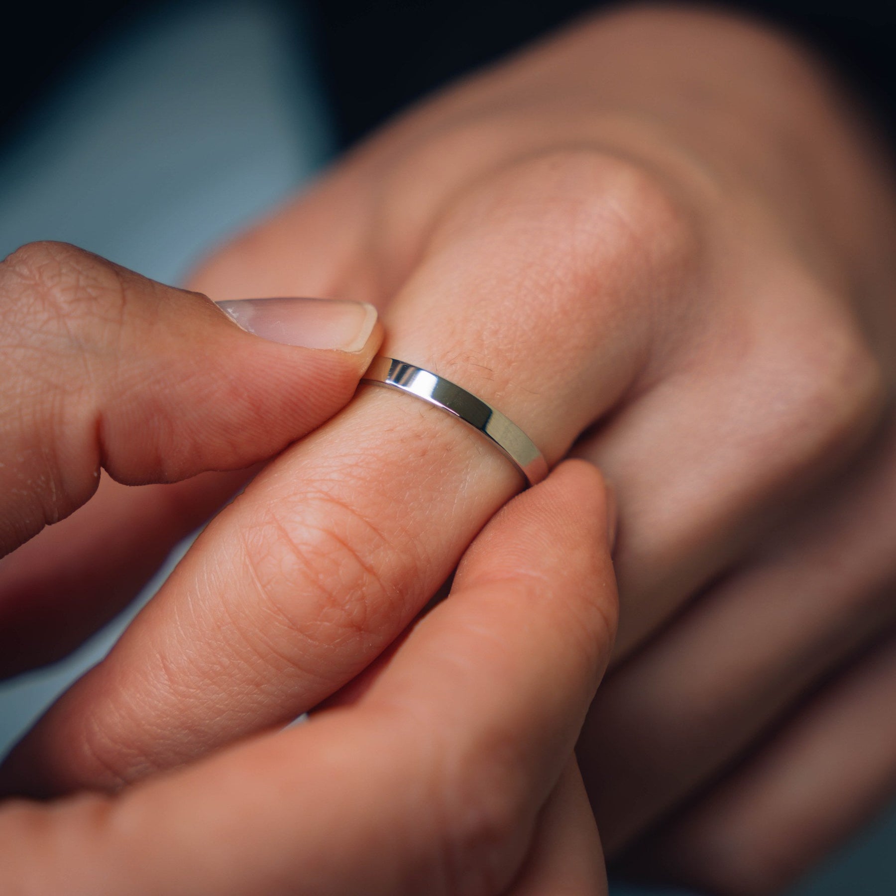 Minimal Band Ring - Silver
