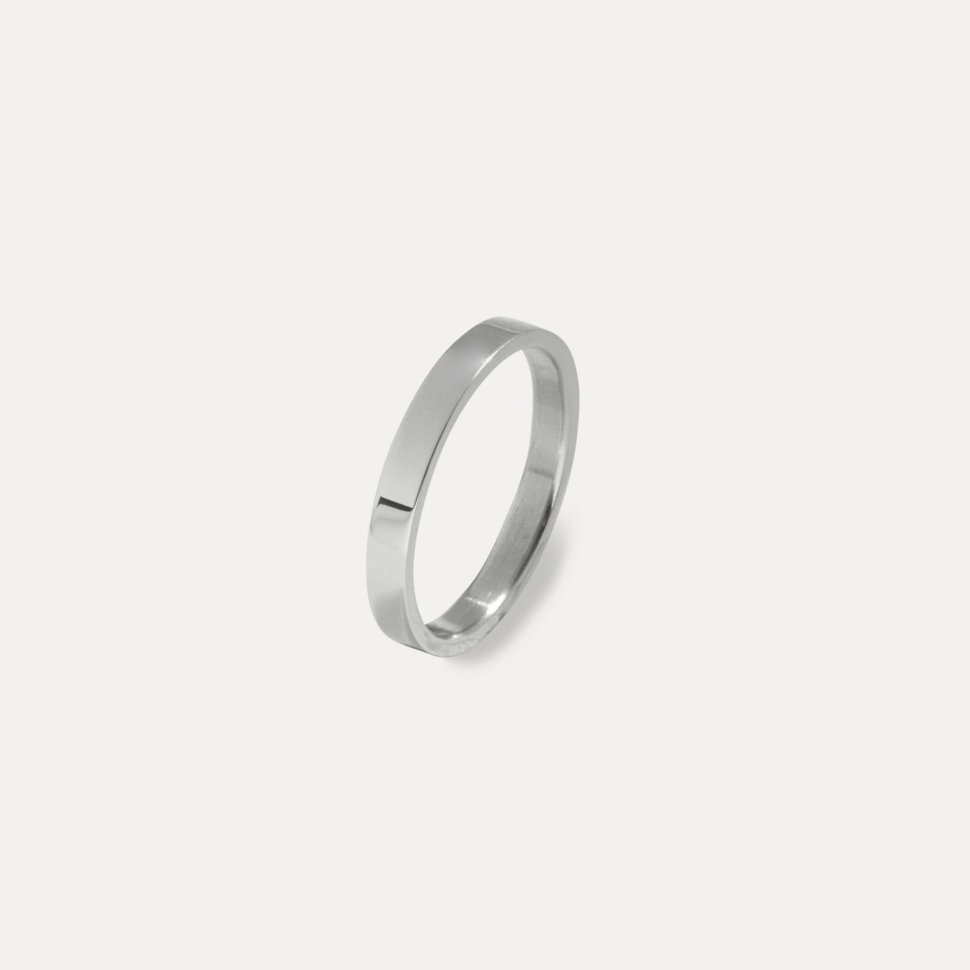 Minimal Band Ring - Silver