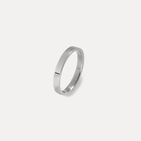 Minimal Band Ring - Silver