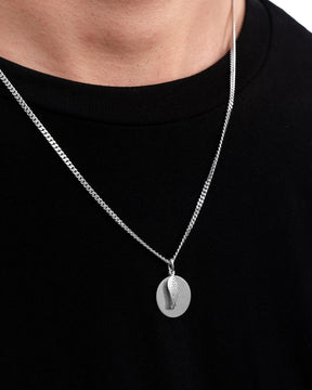 Engraving plates necklace pendant wings