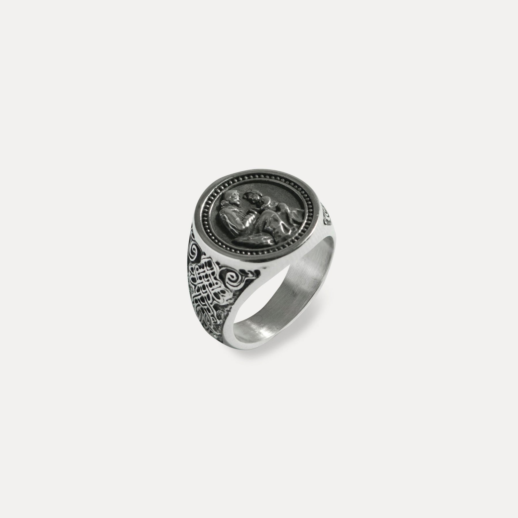Saint Christopher Ring - Silver