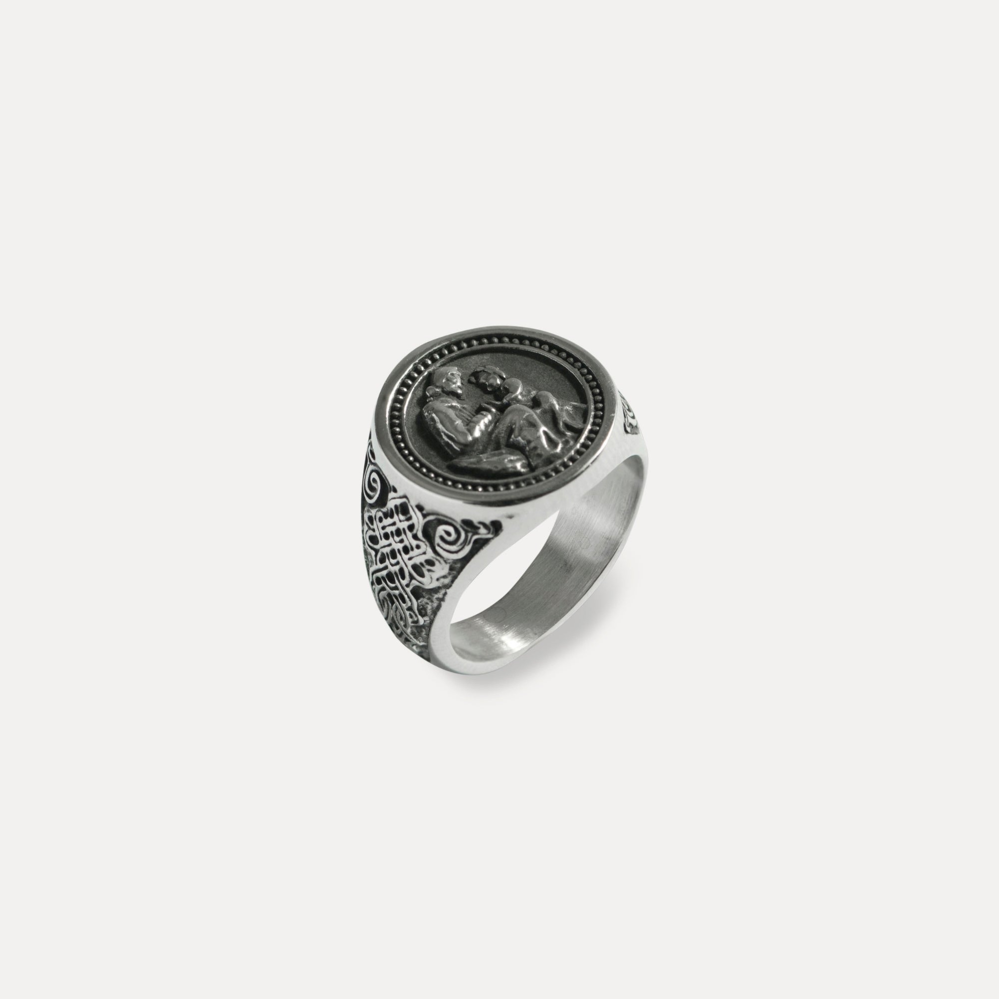 Saint Christopher Ring - Silver