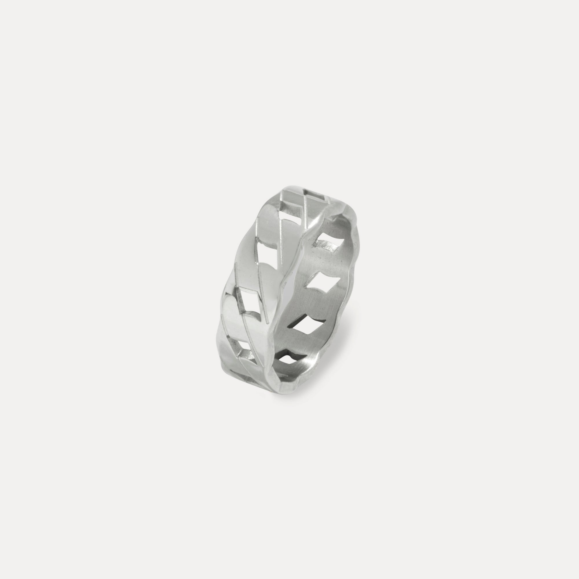 Cuban Ring - Silver