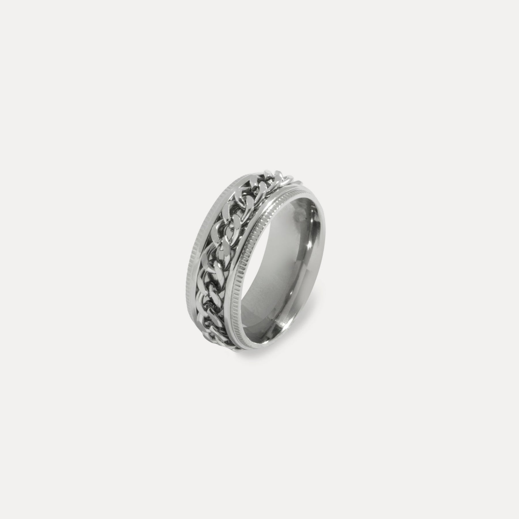 Spinner Band Ring - Silver