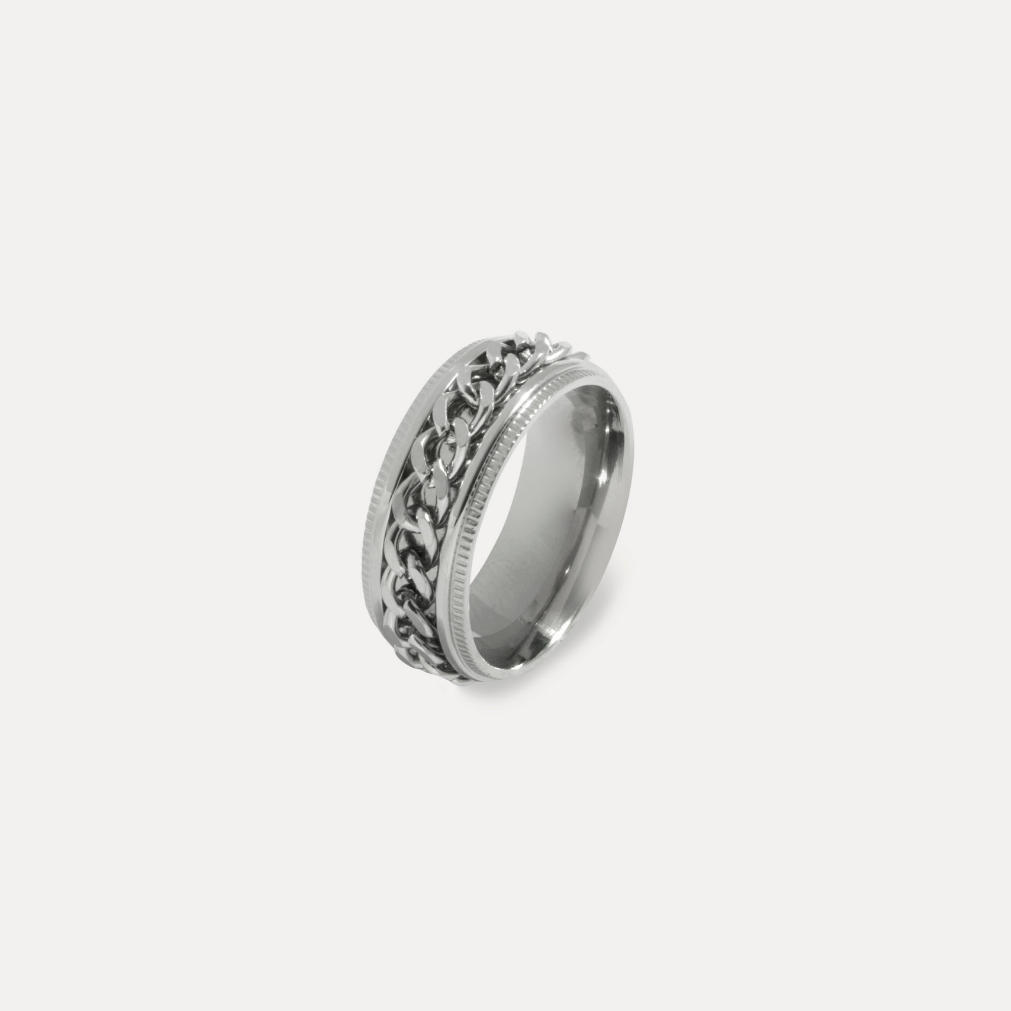 Spinner Band Ring - Silver