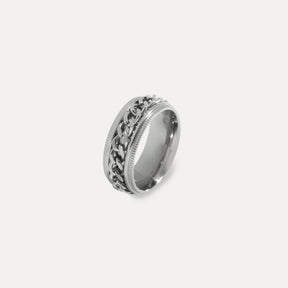 Spinner Band Ring - Silver