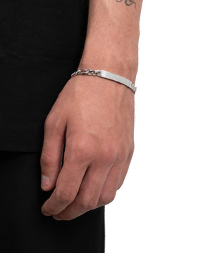 Engraving bracelet Engraving plate Figaro ID bracelet