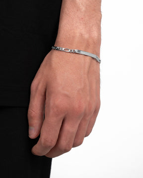 Engraving bracelet Engraving plate Figaro ID bracelet