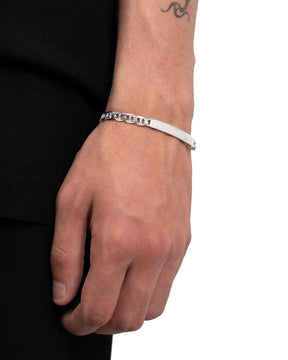 Engraving bracelet Engraving plate Armored bar ID bracelet