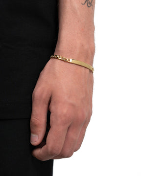 Engraving bracelet Engraving plate Armored ID bracelet