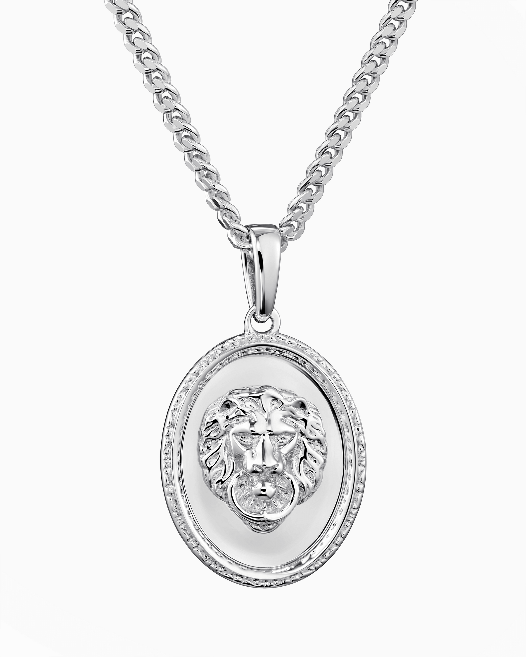 Lion necklace engraving plate