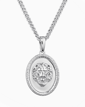 Lion necklace engraving plate