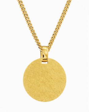 Engraving plates necklace pendant round ice matt