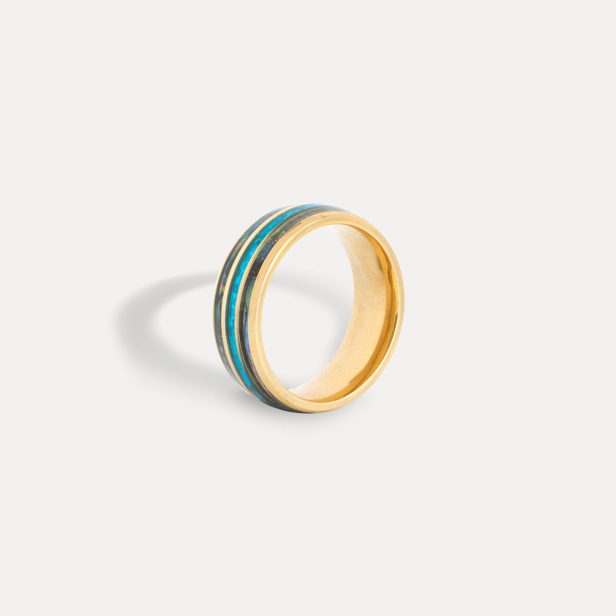 Fire Opal Ring - Gold