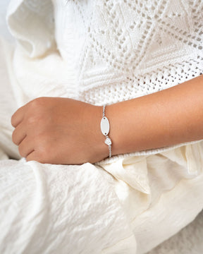 Engraving bracelet Engraving plate Guardian angel