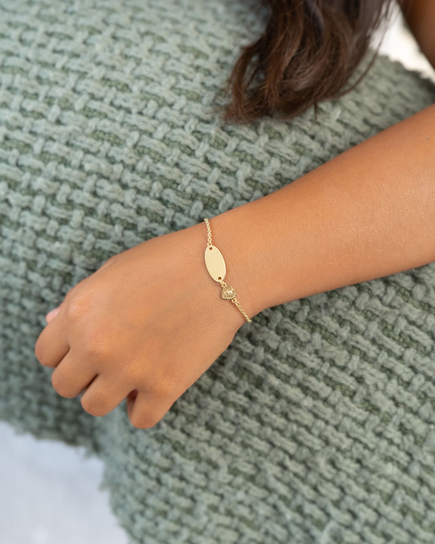 Engraving bracelet Engraving plate Guardian angel-6