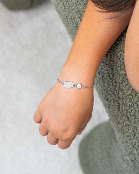 Engraving bracelet Engraving plate Guardian angel