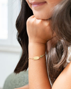 Engraving bracelet Engraving plate Guardian angel-6