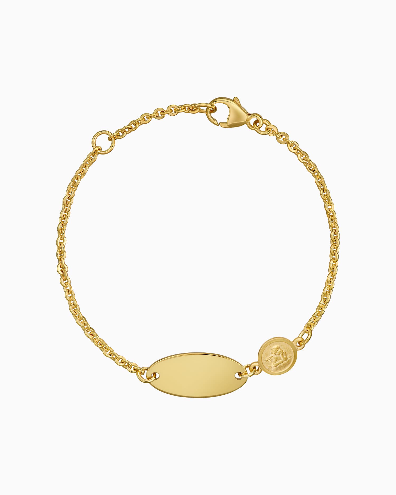 Engraving bracelet Engraving plate Guardian angel-6