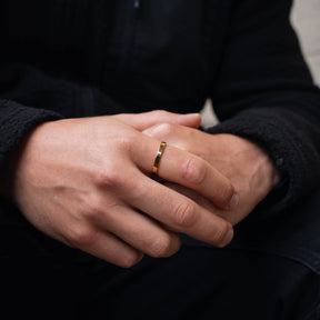 Minimal Band Ring - Gold