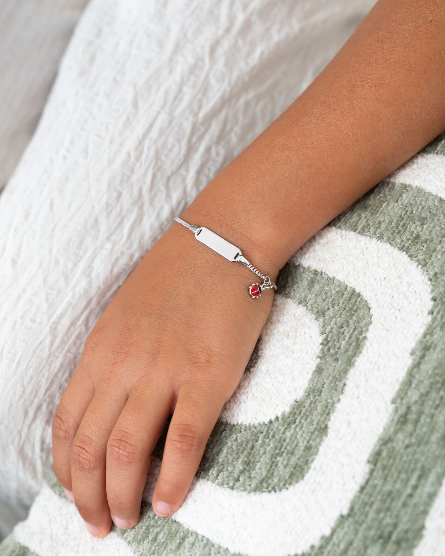 Engraving bracelet engraving plate ladybug-2