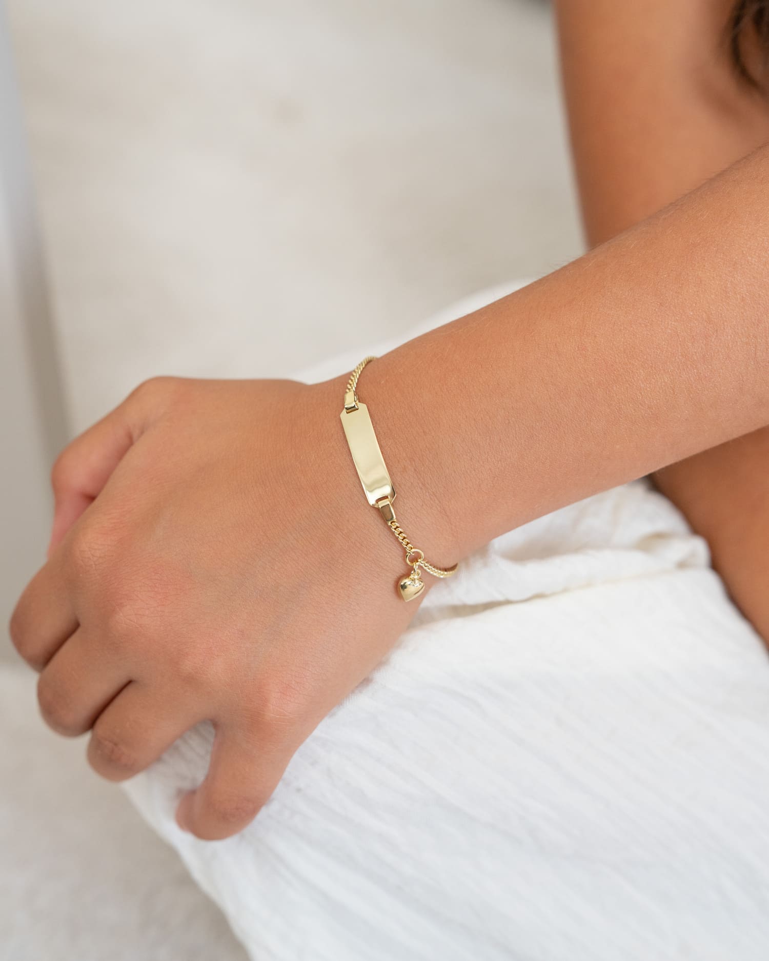 Engraving bracelet engraving plate heart-14