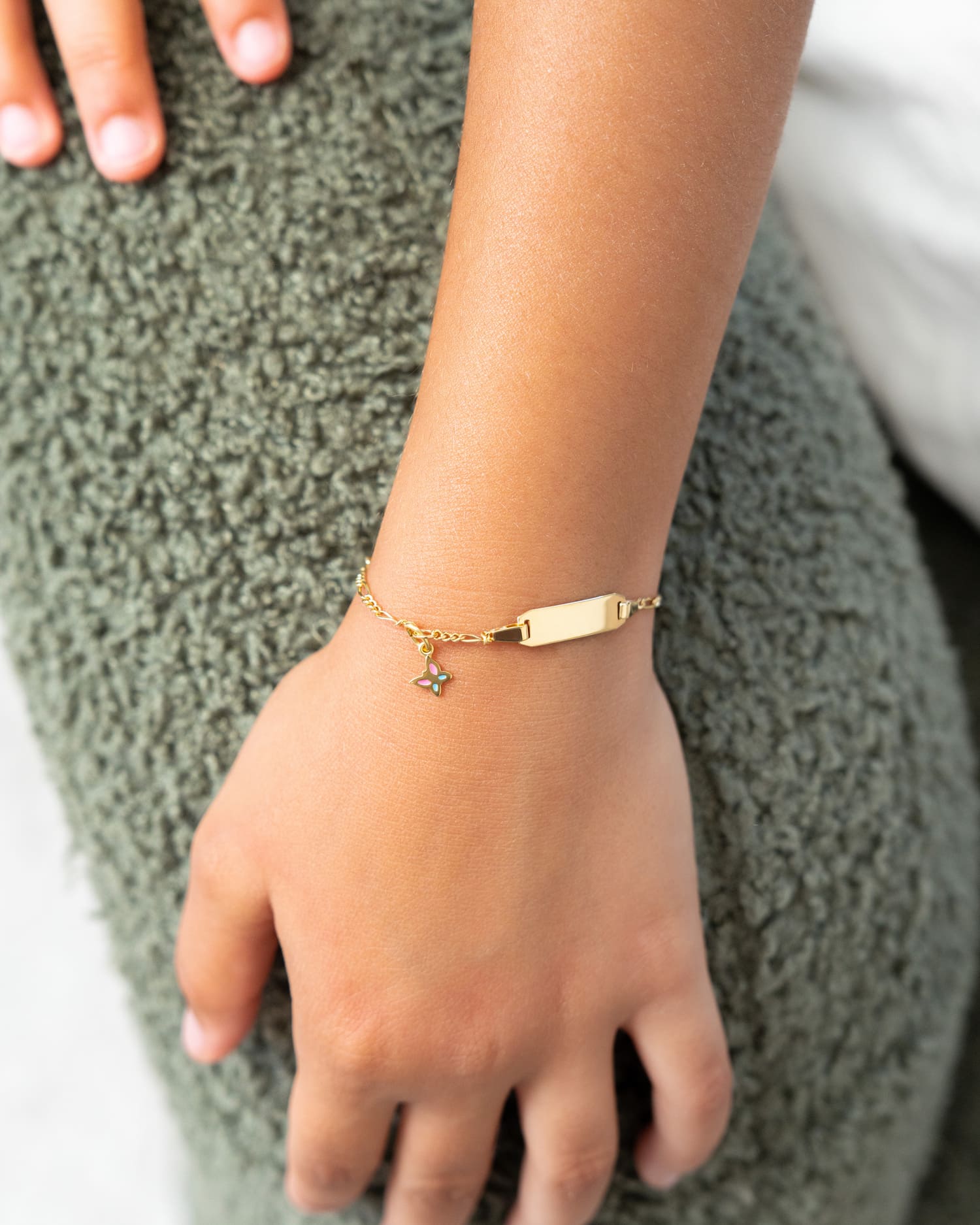 Engraving bracelet engraving plate butterfly-2