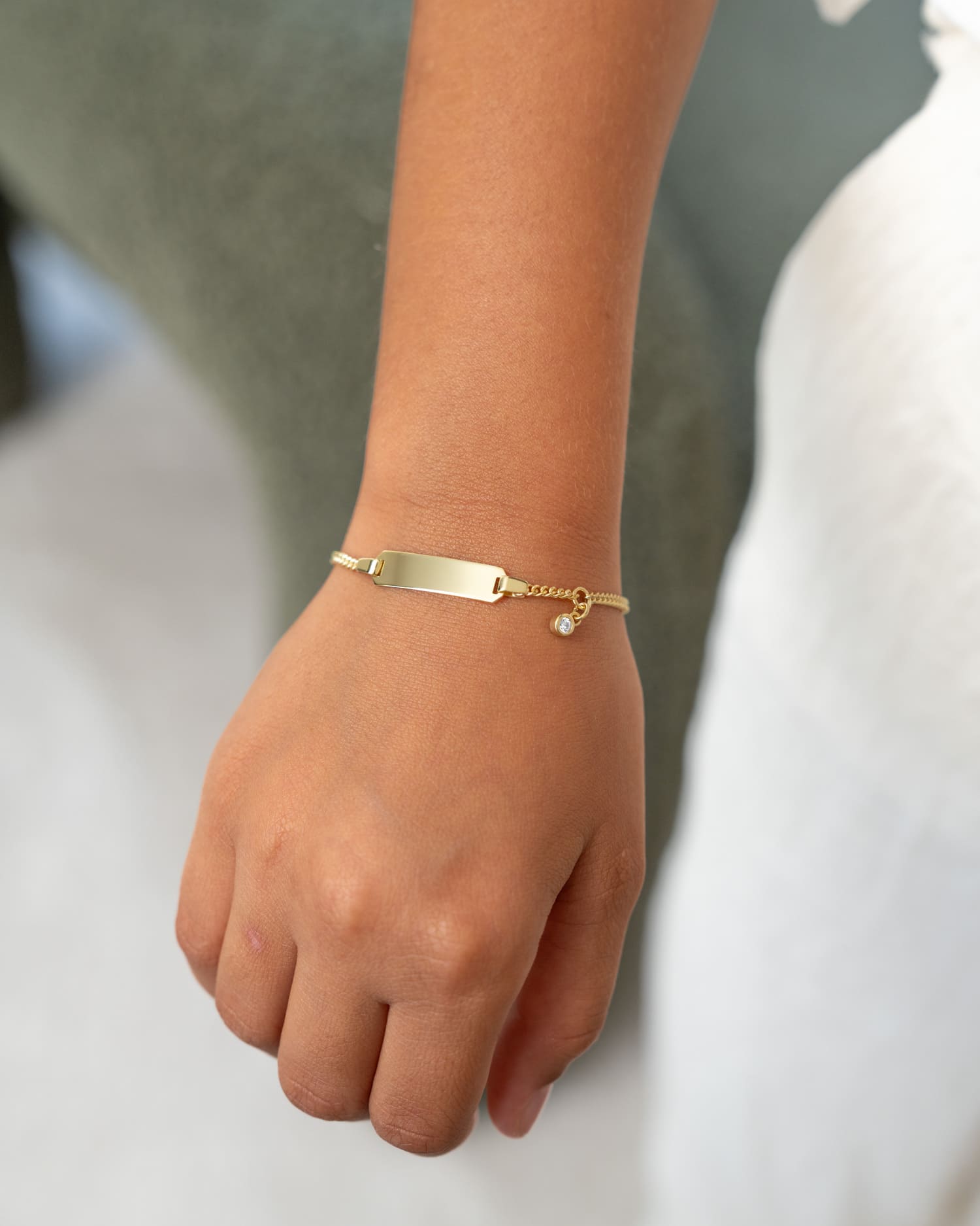 Engraving bracelet engraving plate zirconia-2