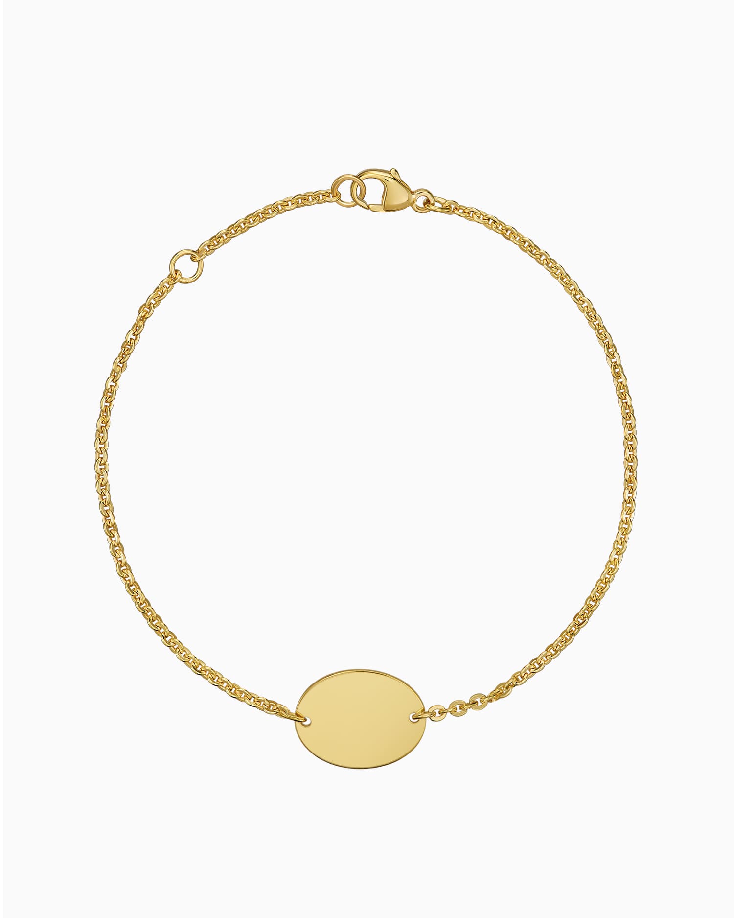 Engraving bracelet engraving plate oval-6