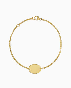 Engraving bracelet engraving plate oval-6