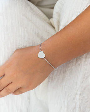 Engraving bracelet engraving plate heart-14