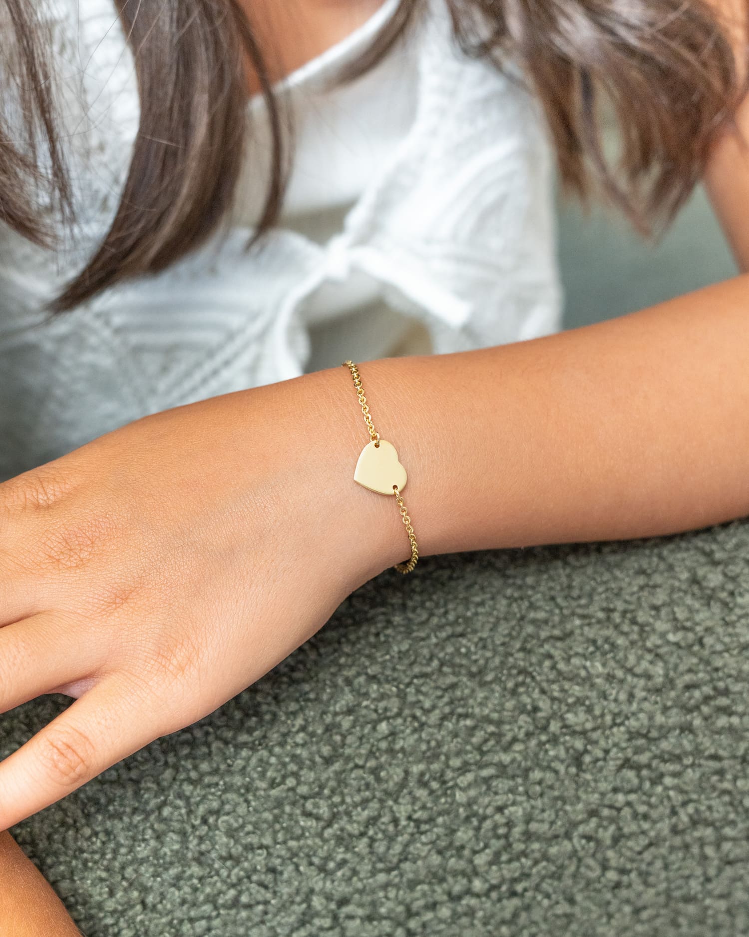 Engraving bracelet engraving plate heart-14