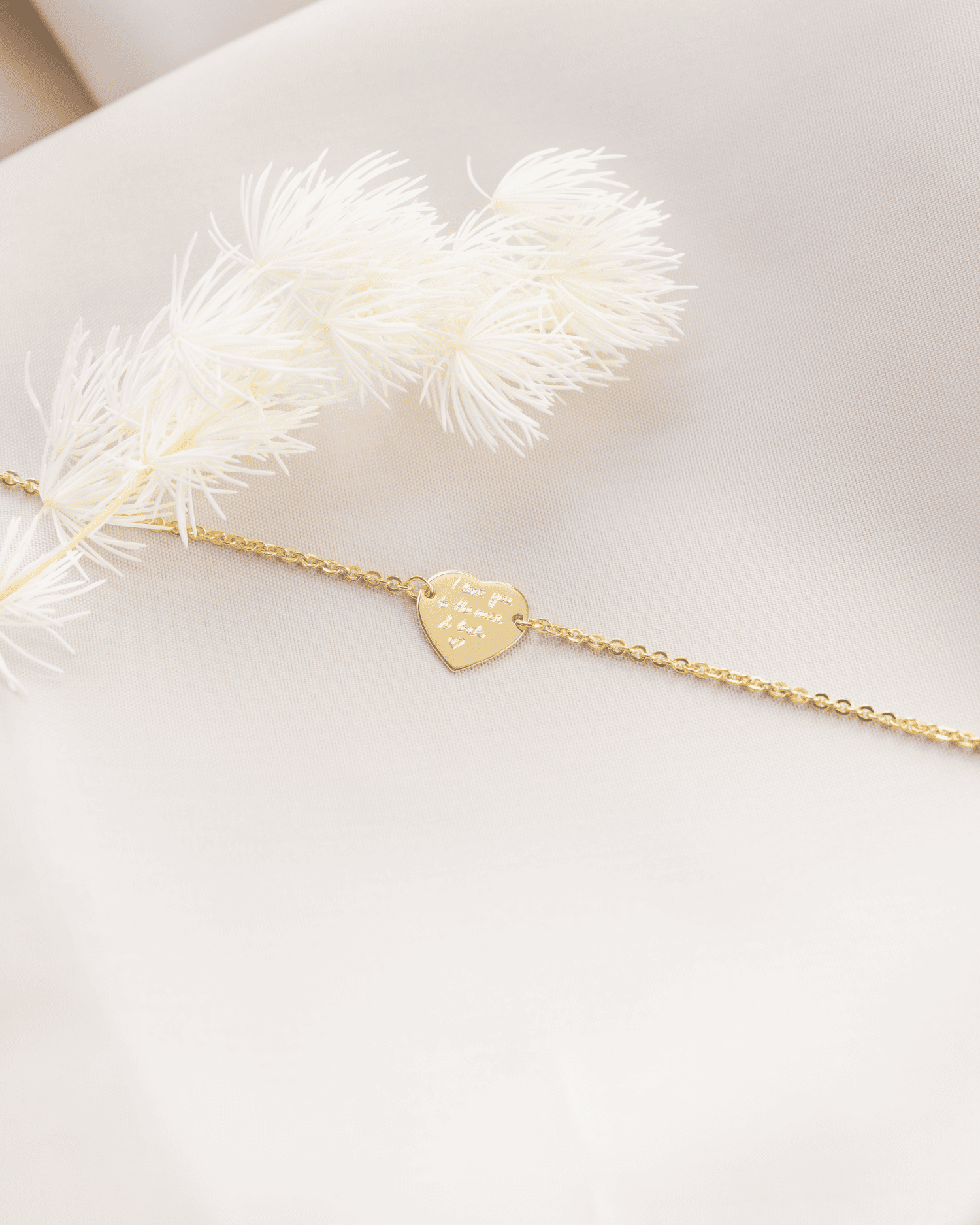 Engraving bracelet engraving plate heart-14