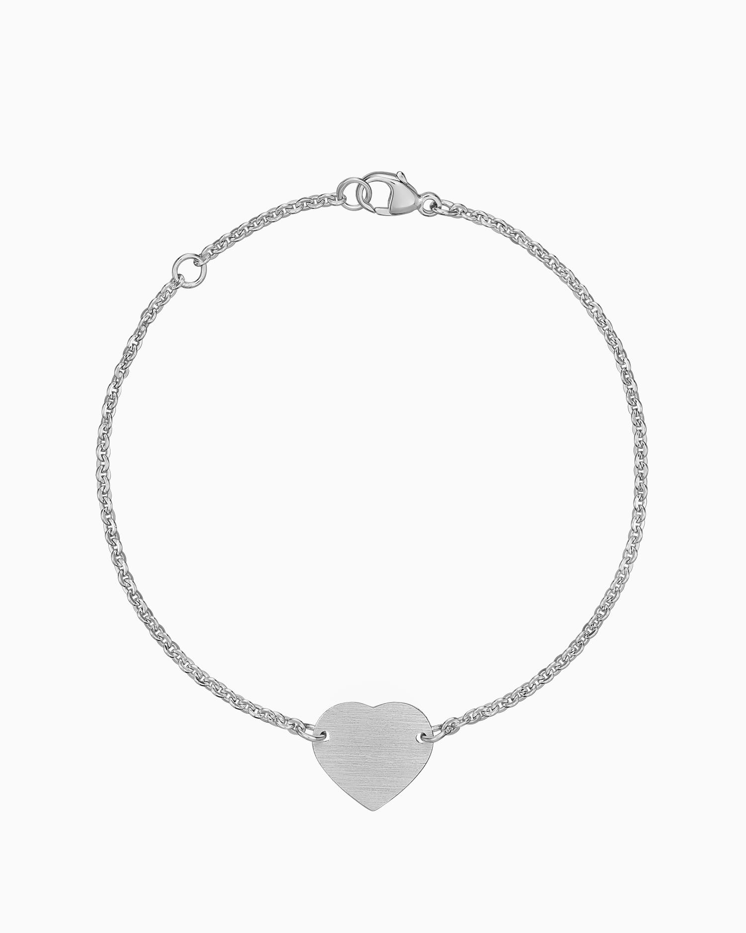 Engraving bracelet engraving plate heart-14
