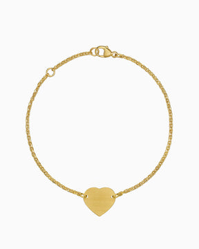 Engraving bracelet engraving plate heart