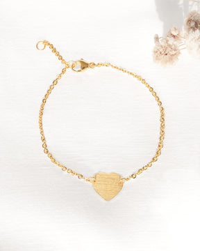 Engraving bracelet engraving plate heart