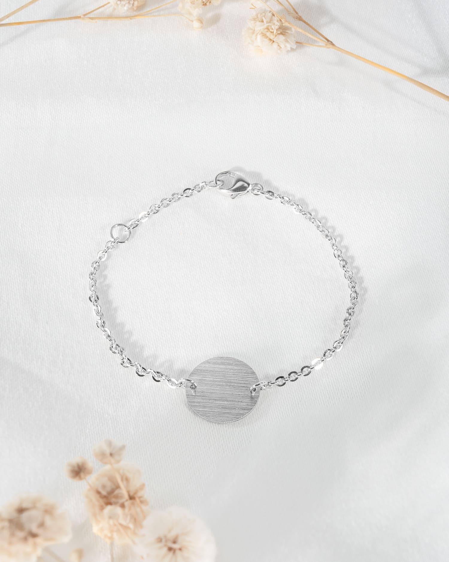 Engraving bracelet engraving plate round