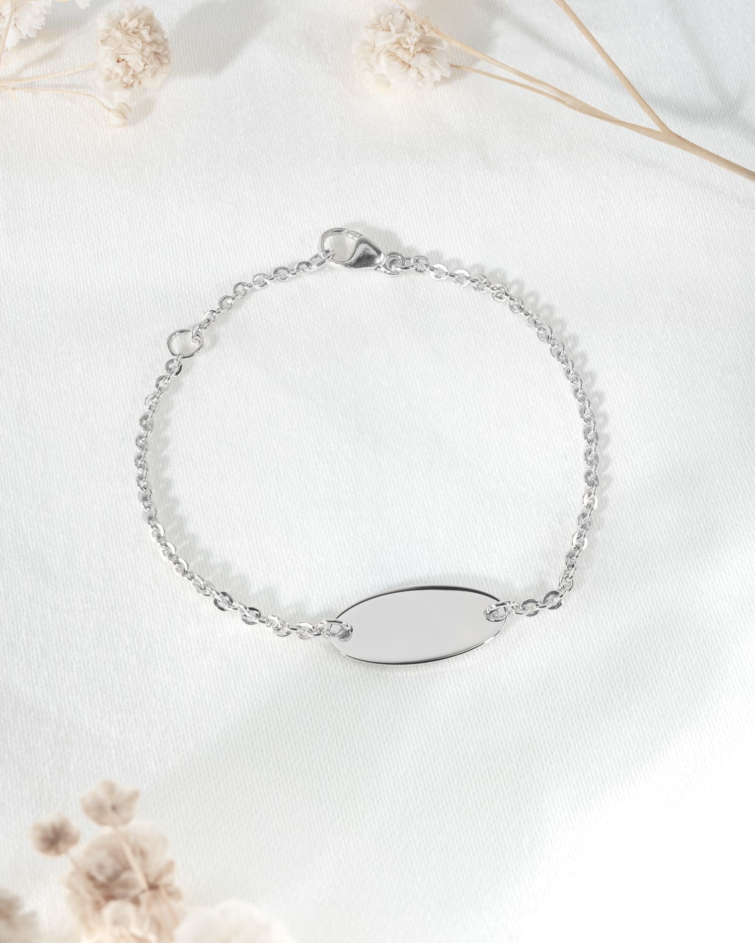 Engraving bracelet engraving plate oval-6