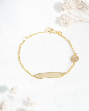 Engraving bracelet engraving plate baby feet
