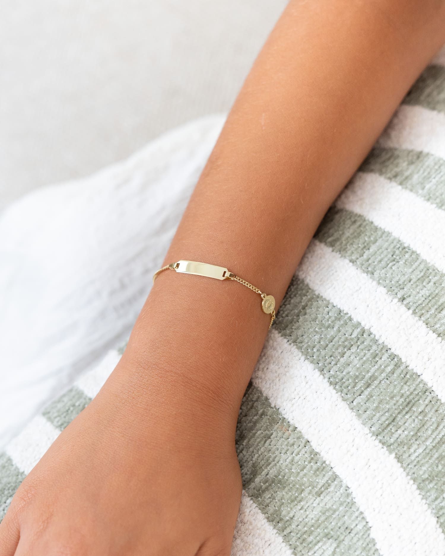 Engraving bracelet engraving plate baby feet-6