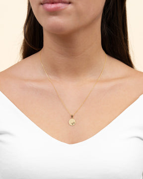 Engraving plates pendant necklace baby feet 12mm-6