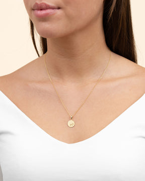 Engraving plates pendant necklace baby feet 12mm-6