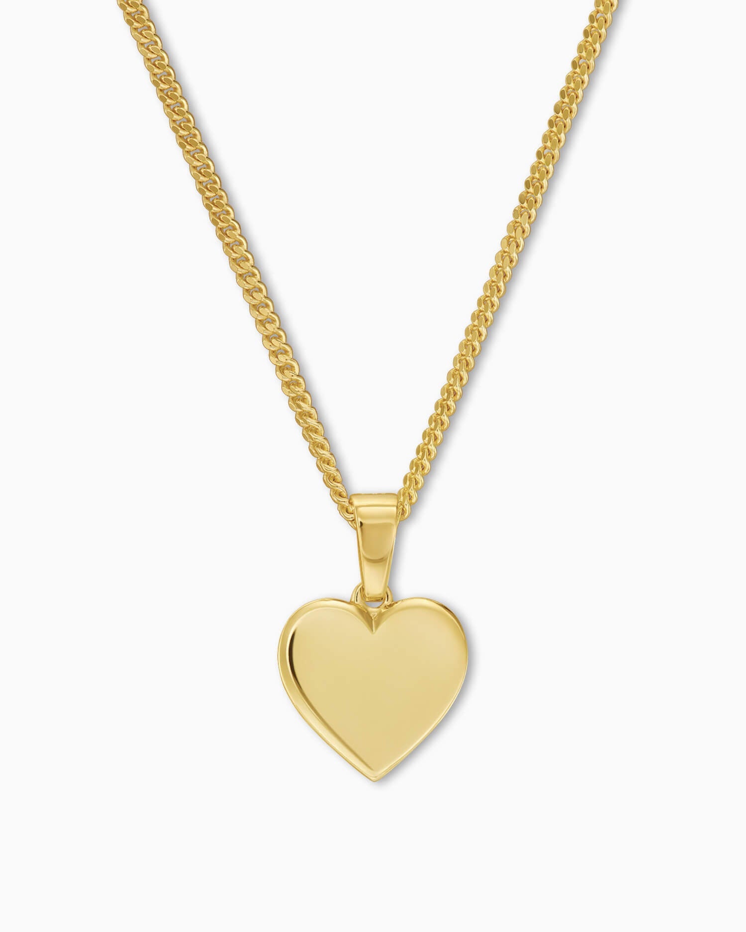 Heart necklace engraving plate pendant 10mm-4