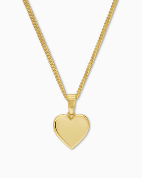 Heart necklace engraving plate pendant 10mm-4