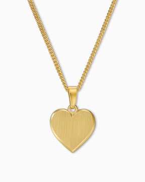 Heart necklace engraving plate pendant 12mm-8